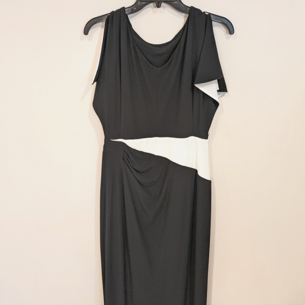 Ralph Lauren Black & White Dress Size 6